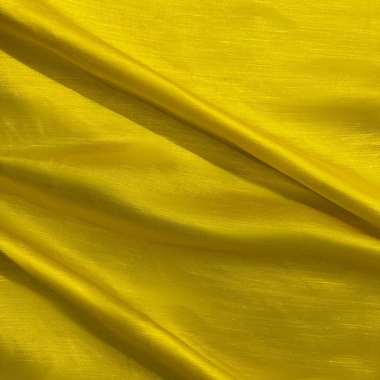 Ontario Blend Fabric - Lemon Yellow - Image 2