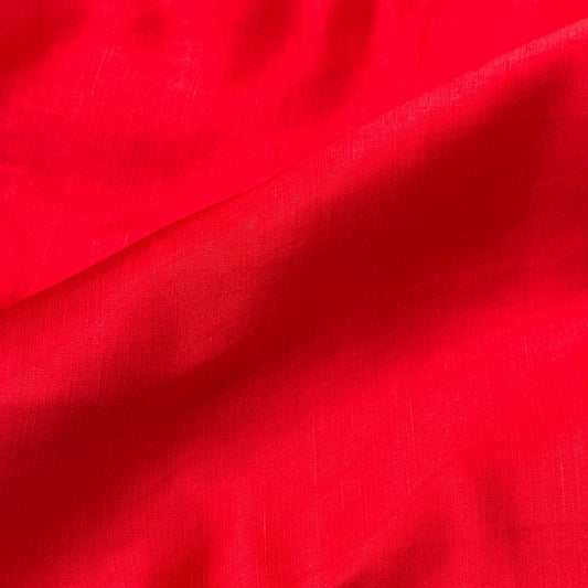 Ontario Blend Fabric - Cherry Red - Image 2