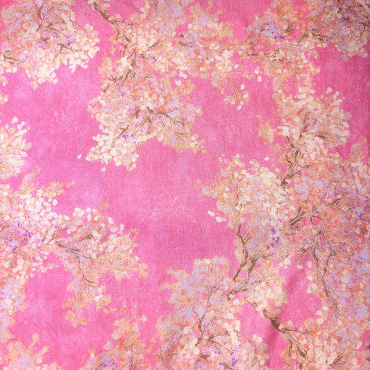 Cherry Blossom Cotton Print by the Yard - 2 Colors - Image 2