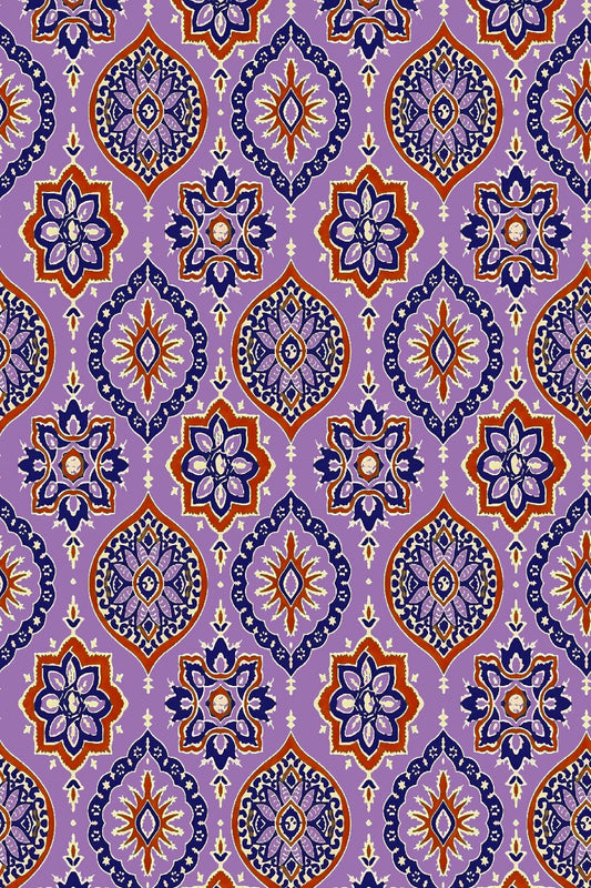 Floral Purple Print - CC-1100