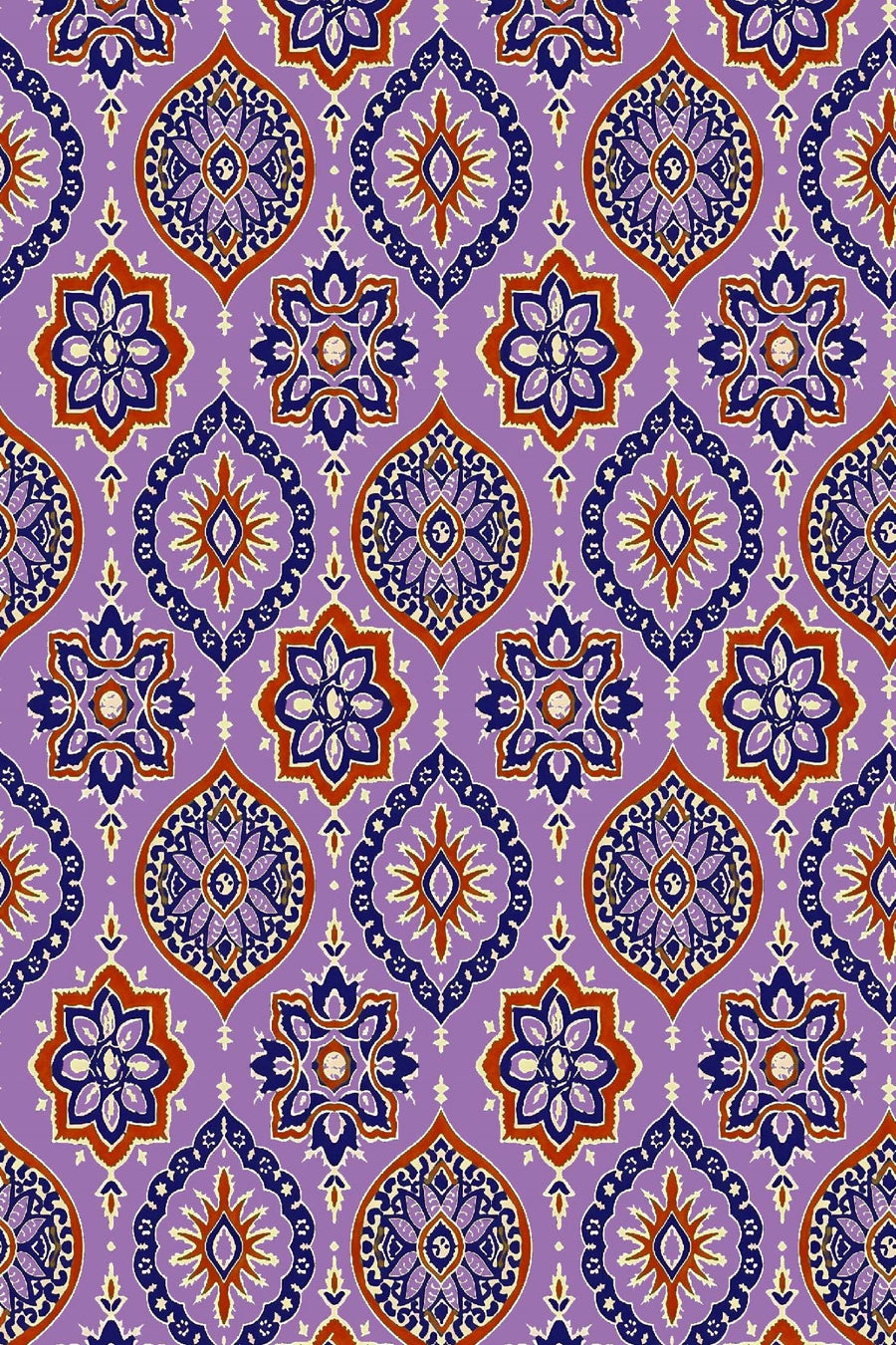 Floral Purple Print - CC-1100