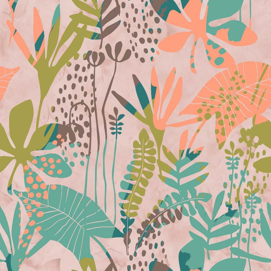 Floral Wallpaper like Pattern - CC - 1123 - Image 1