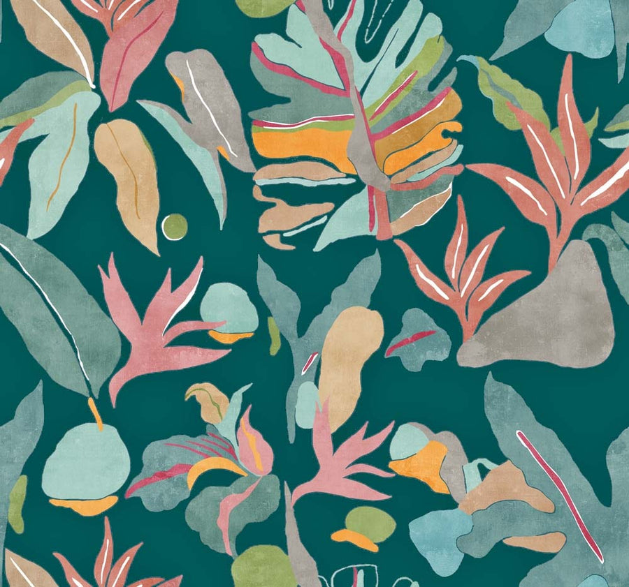 Floral Block like Pattern - CC - 1125
