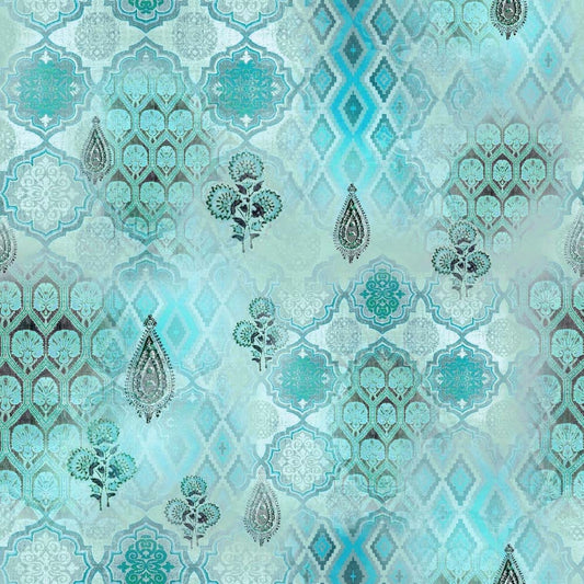 Floral Block like Pattern - CC - 1134 - 03 - Image 1