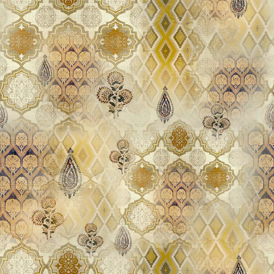 Floral Block like Pattern - CC - 1134 - 04 - Image 1