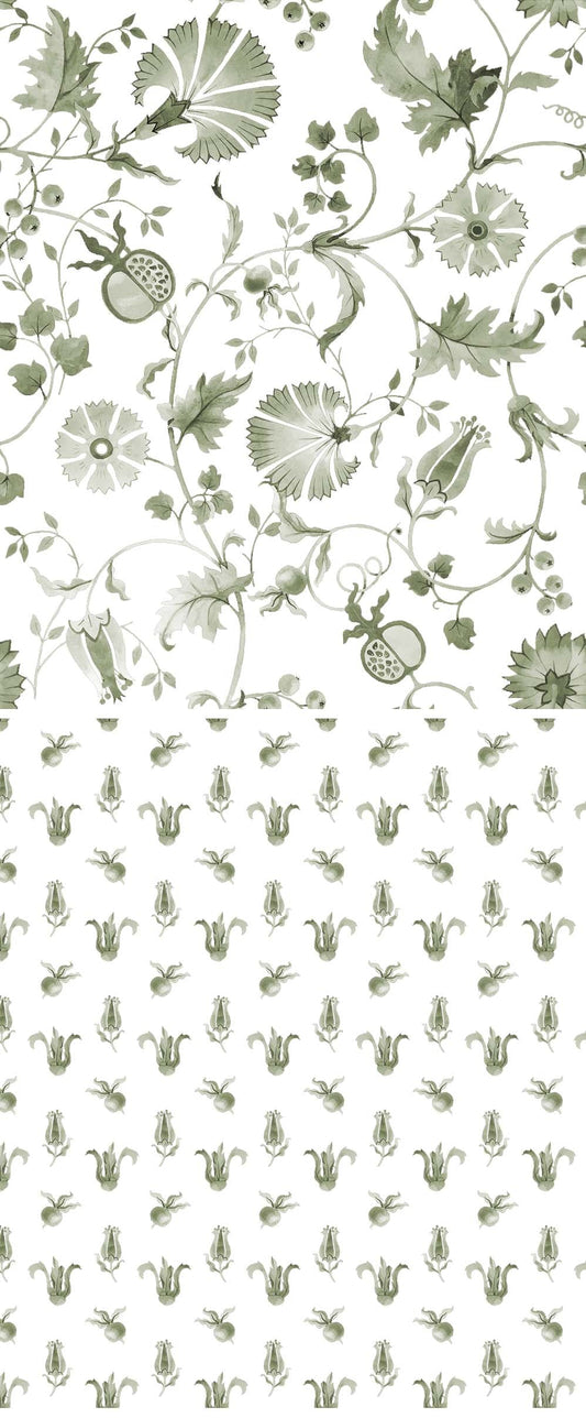 2 Floral patterns - CC - 1141