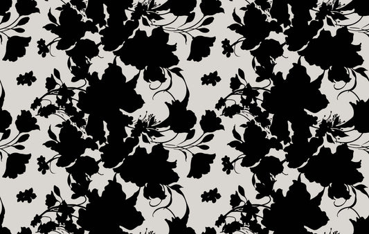 Black Flowers - CC - 1143 - Image 1