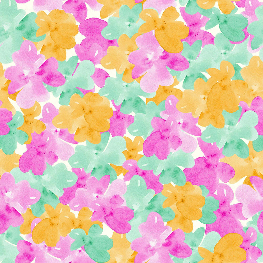 Raw Multicolor Floral Pattern - CC - 1150 - Image 1