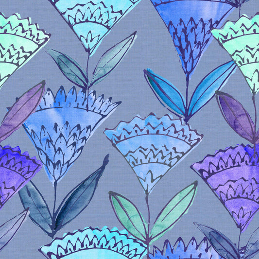 Triangular Flower Shaped Pattern - CC - 1160 - 01 - Image 1
