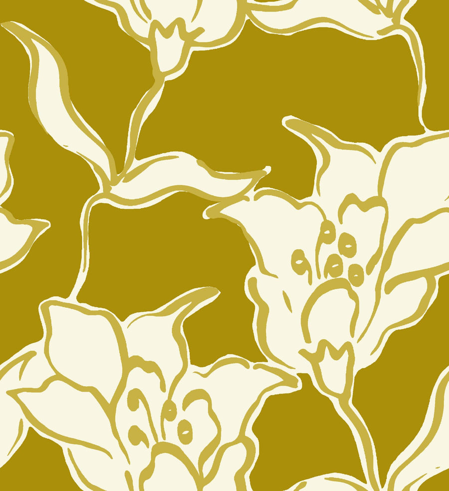 Bold Floral Pattern - CC - 1166 - Image 1