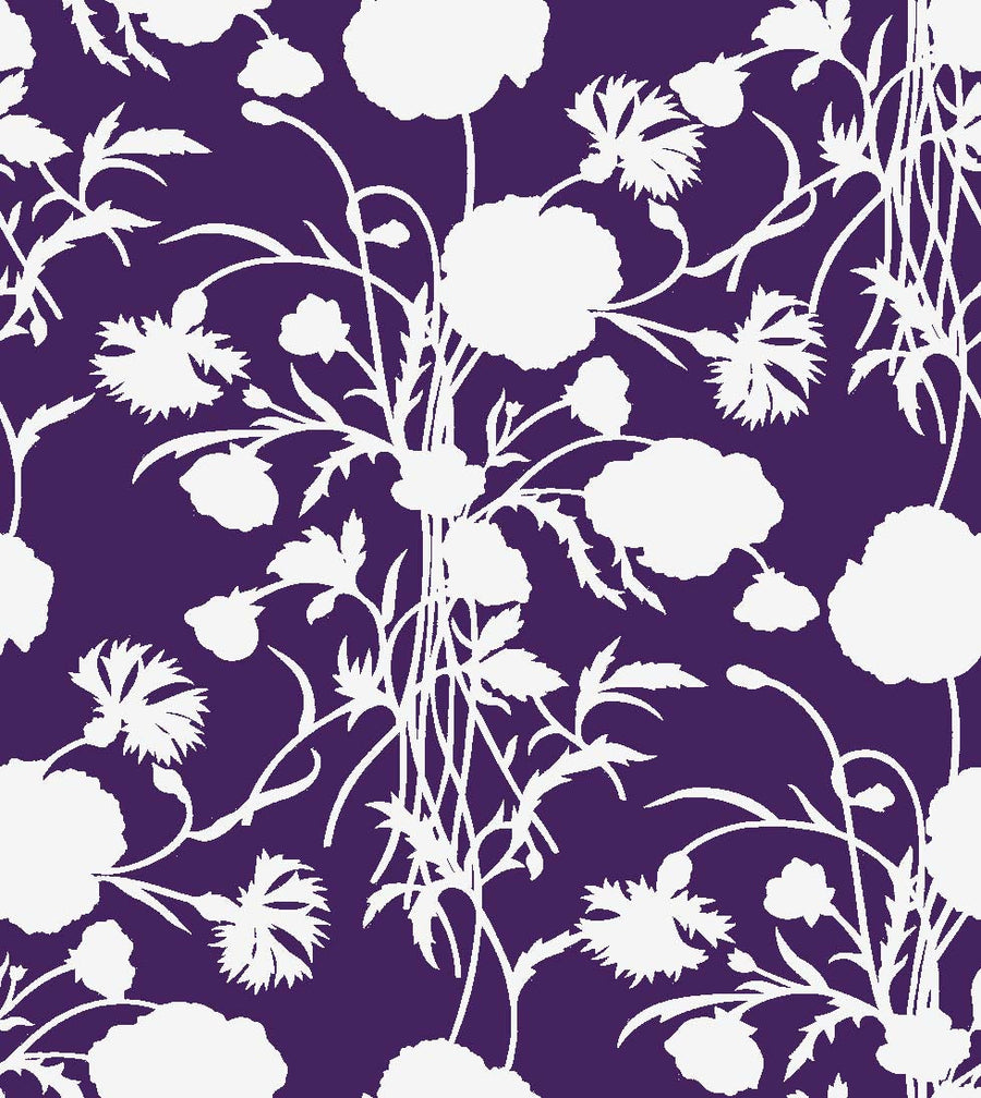Contrast Floral Pattern - CC - 1167 - Image 1