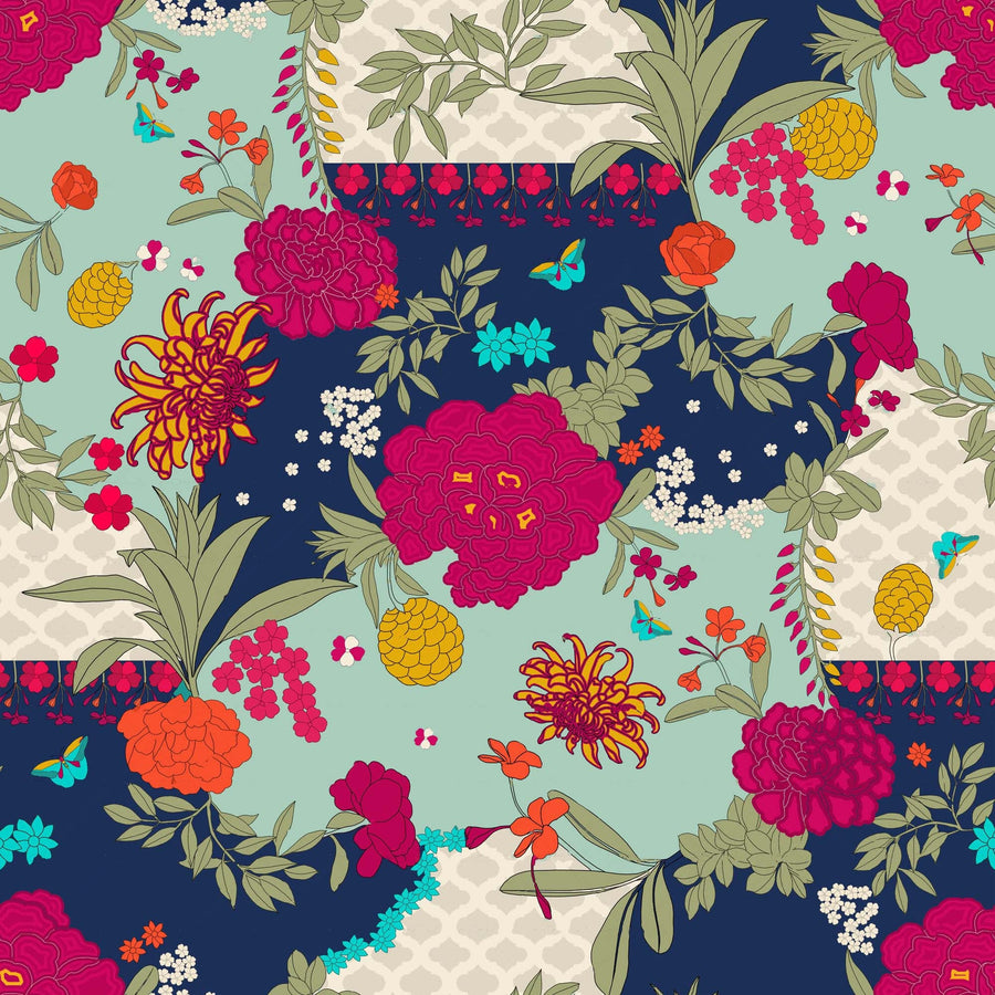 Boho Chic Floral Pattern - CC - 1172 - Image 1
