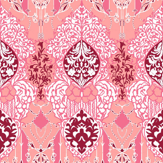 Pink Ornate Pattern - CC - 1180 - Image 1