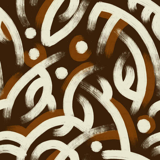 Hand-paint Brushstroke like Pattern - CC - 1181 - Image 1