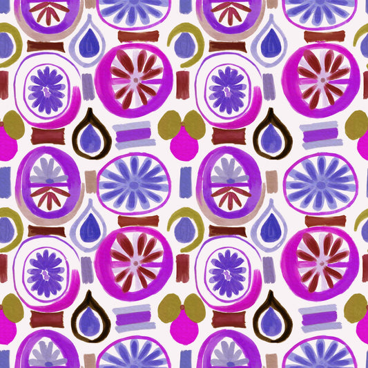 Abstract Citrus Fruit Slices - CC - 1182 - 2 - Image 1