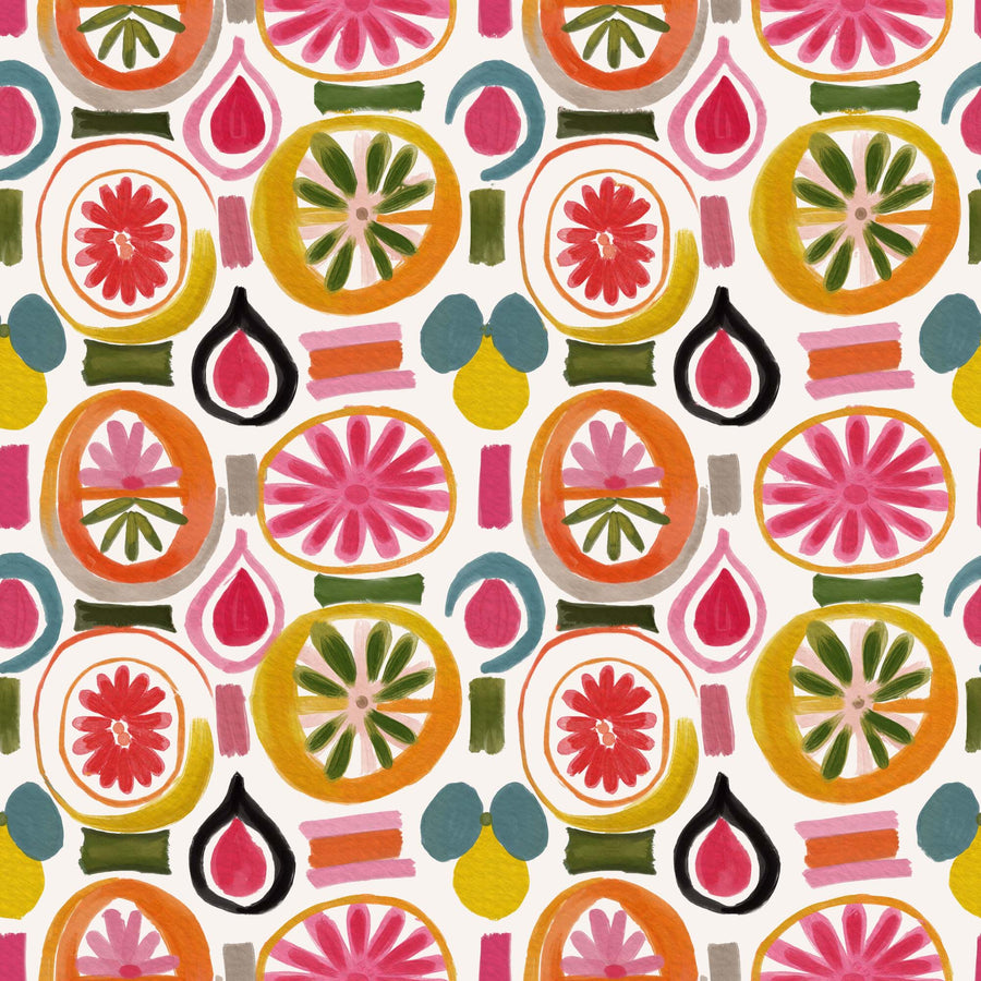 Abstract Citrus Fruit Slices - CC - 1182 - Image 1