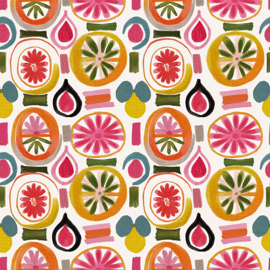 Abstract Citrus Fruit Slices - CC - 1182 - Image 1