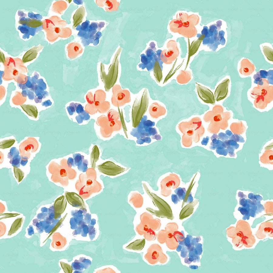 Watercolor Inspired Pattern - CC - 1191 - Image 1