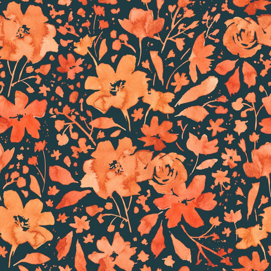 Watercolor Botanical Themed like Pattern - CC - 1193 - Image 1