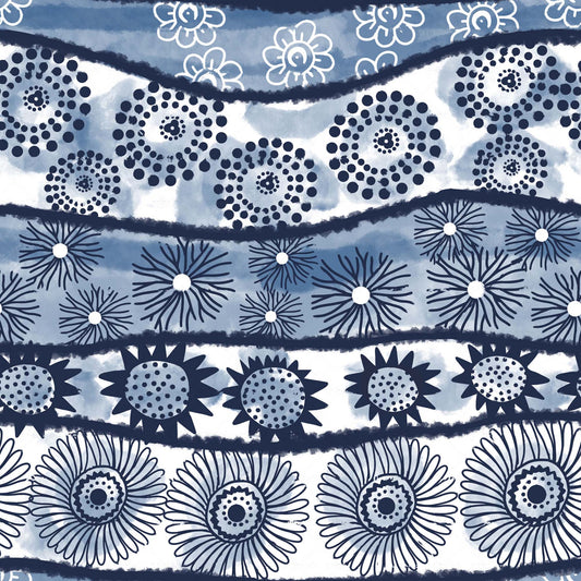 Folk art Floral Motifs - CC - 1203 - Image 1