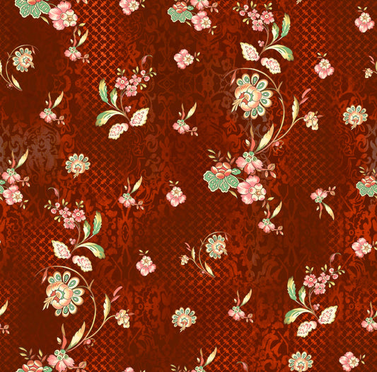 Flowers & Vines Pattern - CC - 1208 - Image 1