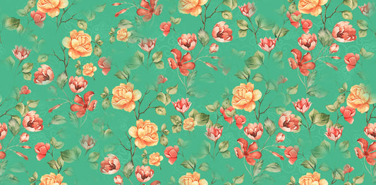 Vintage Floral Pattern - CC - 1209 - 02 - Image 1