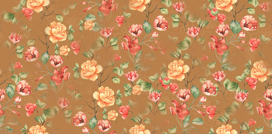Vintage Floral Pattern - CC - 1209 - Image 1