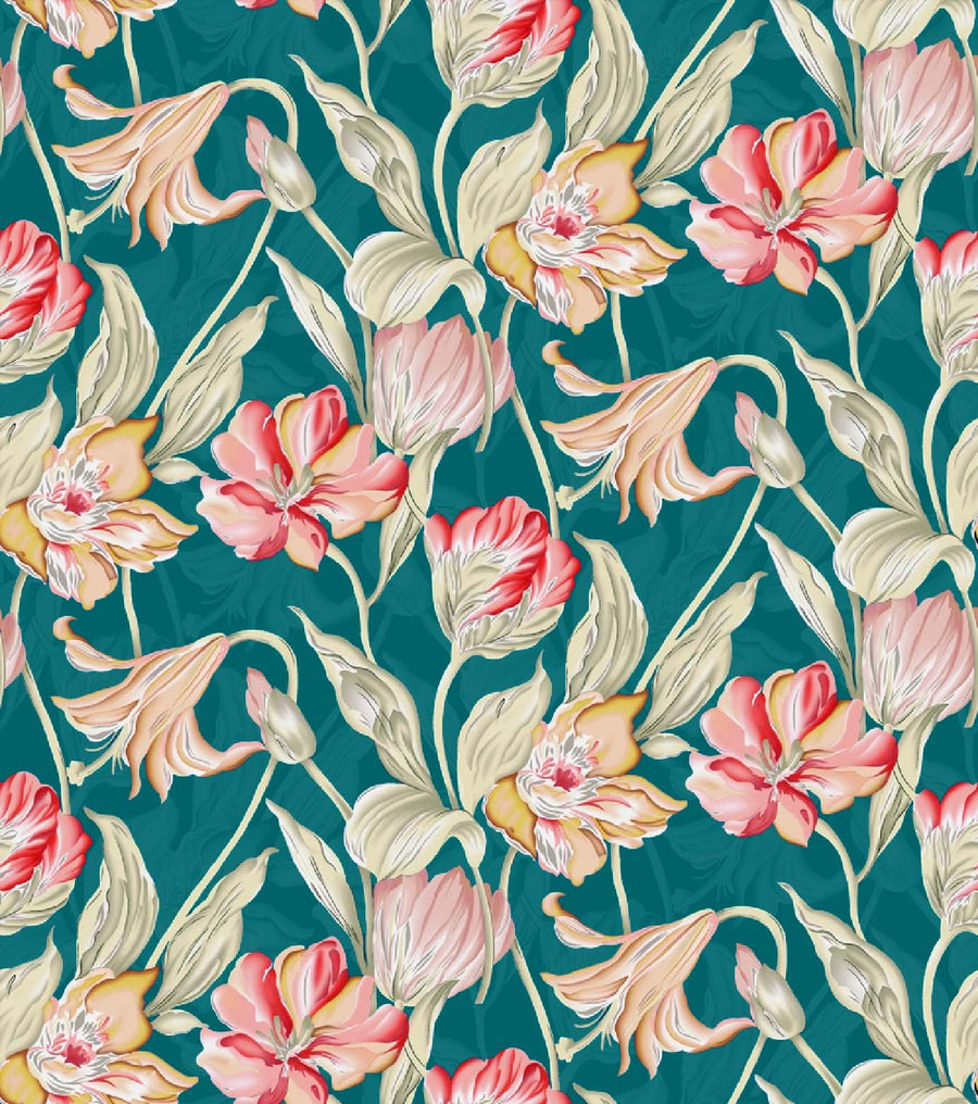 Botanical illustration like Pattern - CC - 1229