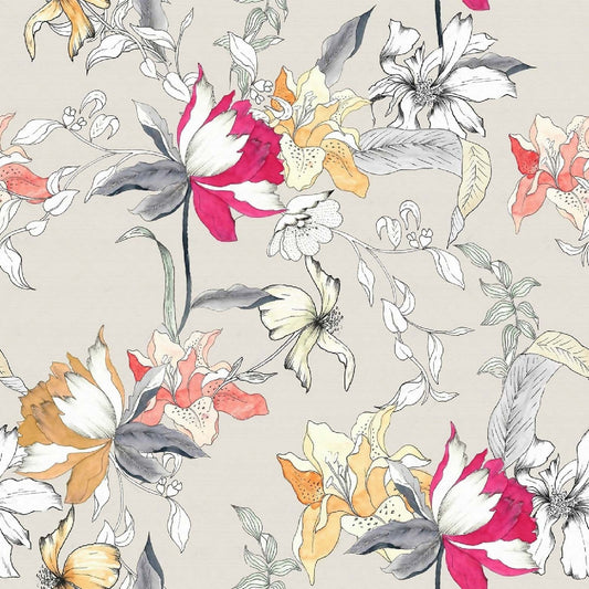 Illustrative Style Floral Pattern - CC - 1237 - Image 1