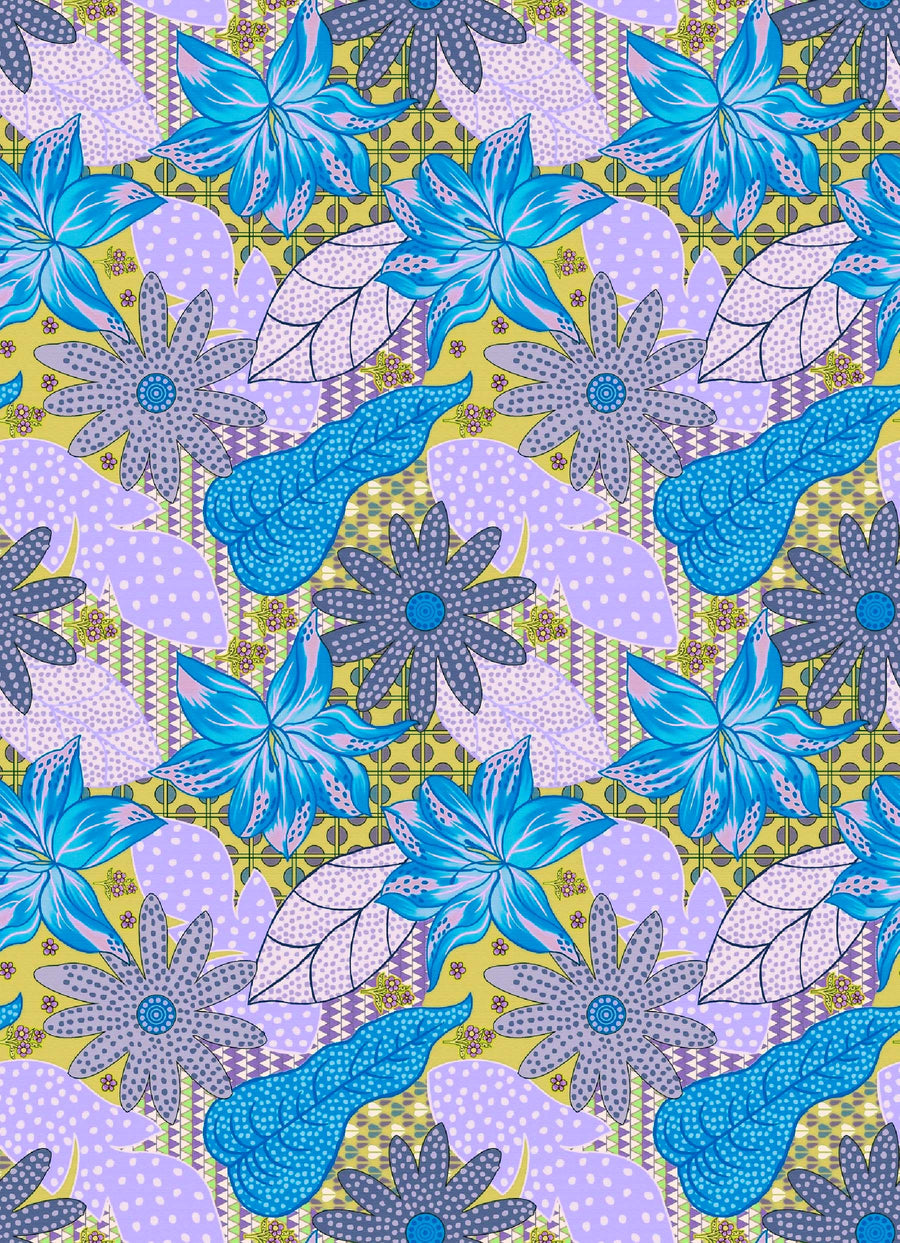 Folk Art Inspired Floral Pattern - CC - 1238 - 1