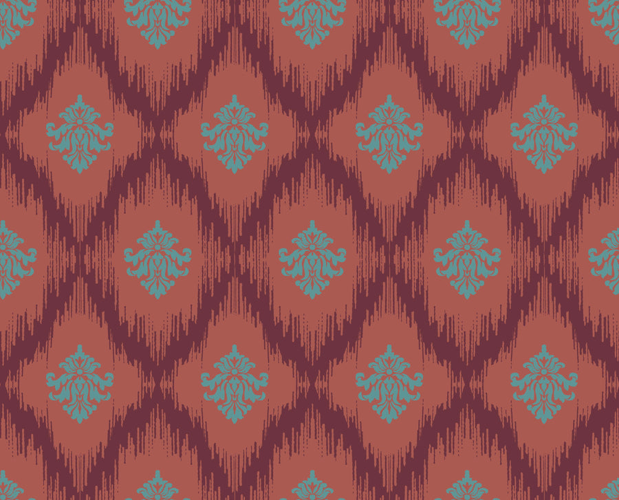 Ikat like Pattern - CC - 1245 - B - Image 1