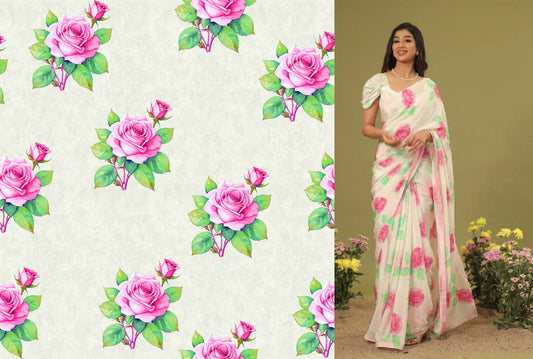 Seamless Floral Pattern - CC - 9713 - Image 1