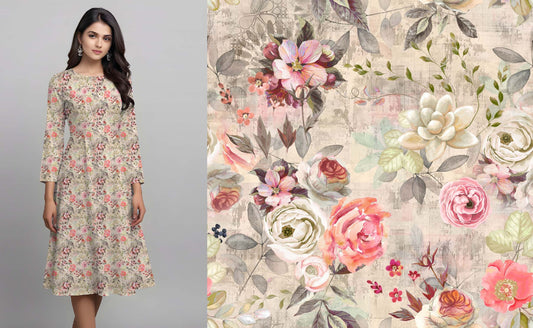 Organic Floral Pattern - CC - 9726 - Image 1