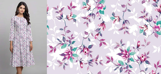 Watercolor-Style Flowers - CC - 9729 - Image 1