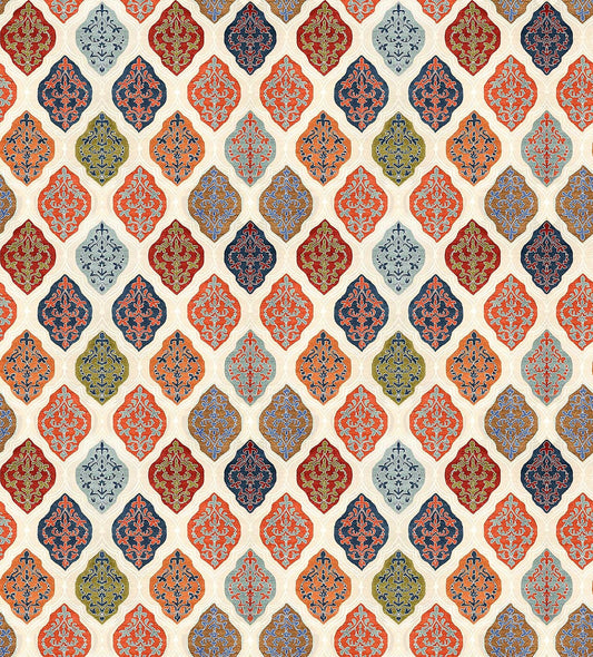 Moroccan Lattice Medallion Pattern - CC - 9773 - Image 1