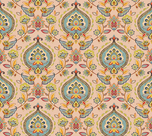 Vintage Paisley Floral Damask Pattern - CC - 9775 - Image 1
