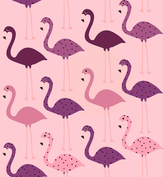 Pink Flamingo Pattern - CC - 9790 - 1 - Image 1