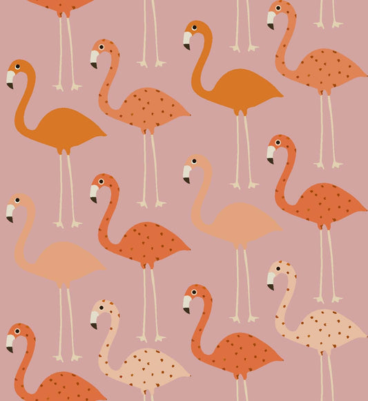 Pink Flamingo Pattern - CC - 9790 - 3 - Image 1