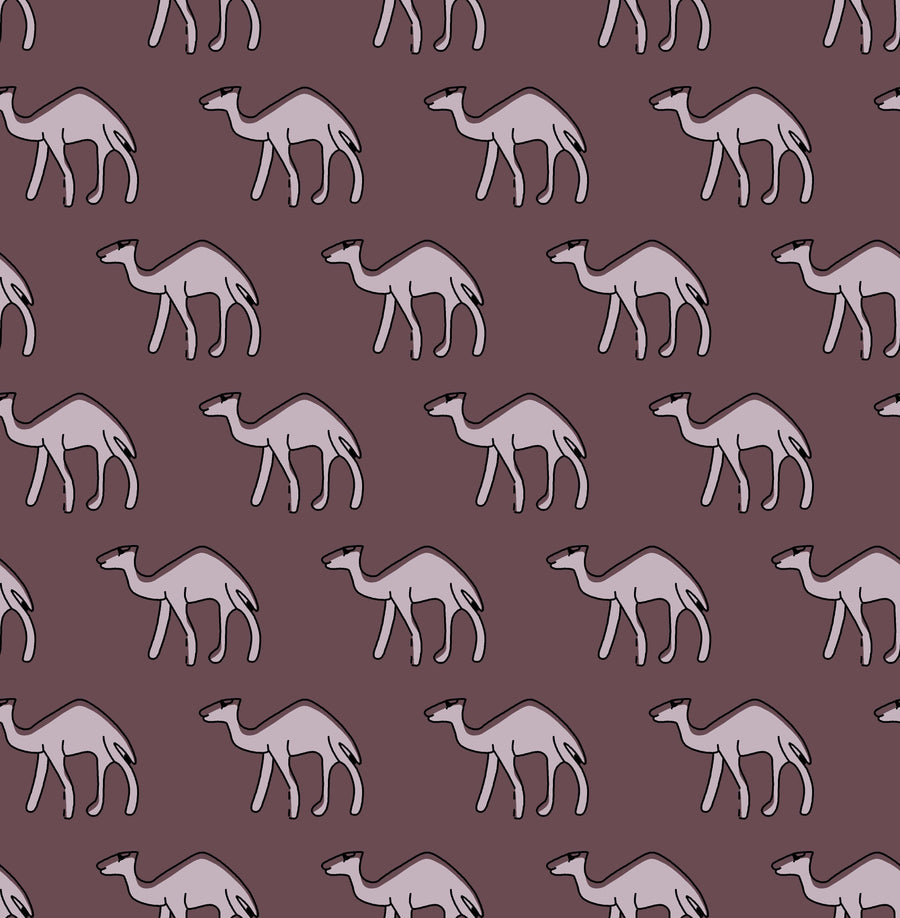 Desert Camel Silhouette Pattern - CC - 9790 - 1 - Image 1
