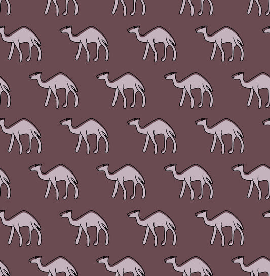 Desert Camel Silhouette Pattern - CC - 9790 - 1