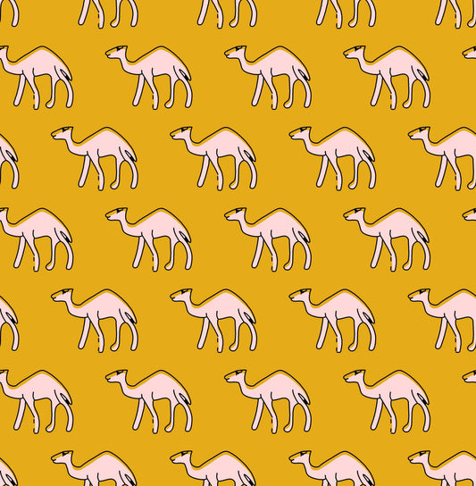 Desert Camel Silhouette Pattern - CC - 9790 - 2