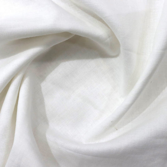 Cotton Cambric | Natural Fibers | 100% Cotton | 60 GSM | 44 Inches Wide - Image 1