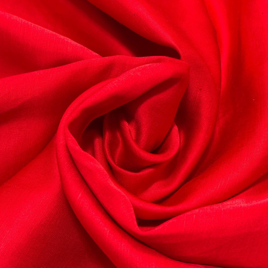Ontario Blend Fabric - Cherry Red - Image 1