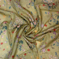Florals Cotton Print Fabric By the Yard - 3 Colors - Image 4