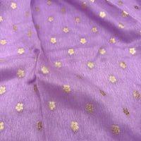 Mauve & Gold Woven Dola Jacquard Fabric By the Yard - Image 2