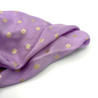 Mauve & Gold Woven Dola Jacquard Fabric By the Yard - Image 5