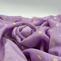 Mauve & Gold Woven Dola Jacquard Fabric By the Yard - Image 4