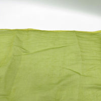 Green Tea Cotton Gauze Semi-Silk Fabric, Sheer & Lightweight - Image 3