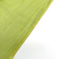Green Tea Cotton Gauze Semi-Silk Fabric, Sheer & Lightweight - Image 4