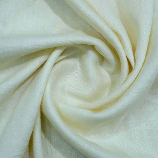 Muga Silk White - Custom Dye, 10 yards - Image 1
